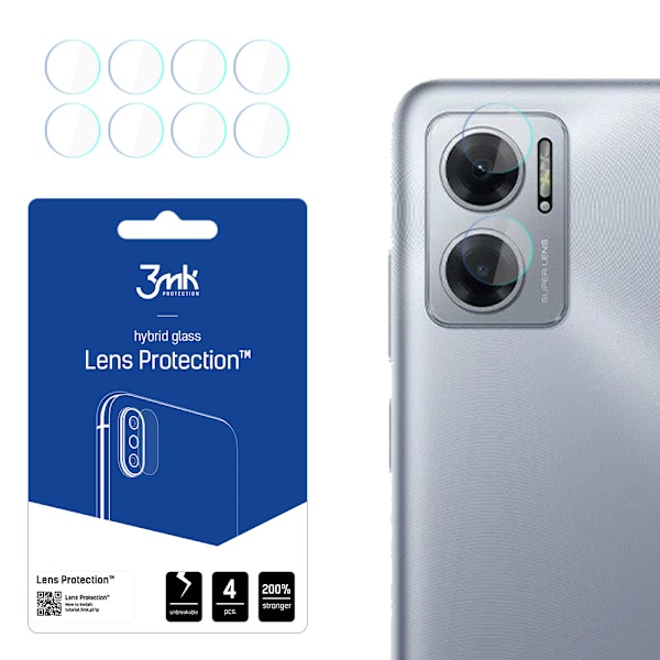 XIAOMI REDMI NOTE 11E 5G/REDMI 10 5G - 3MK OBJEKTIVBESKYTTELSE