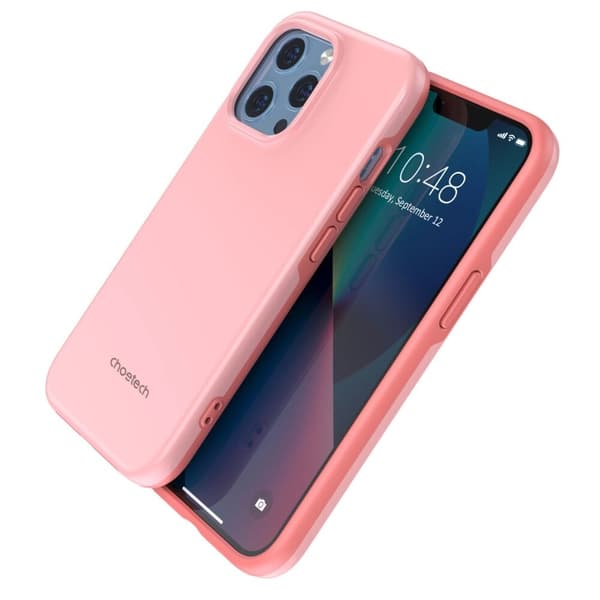 CHOETECH CASE MED MAGSAFE TIL IPHONE 13 PRO MAX PINK
