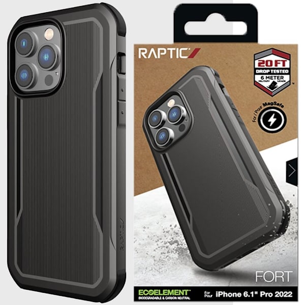 RAPTIC X-DORIA CASE CASE COVER TIL IPHONE 14 PRO MAX SORT