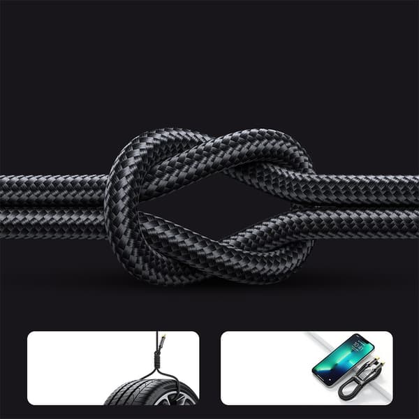 Joyroom USB - Lightning-kabel for lading / dataoverføring 2,4A 20W 2m blå (S-UL012A20)