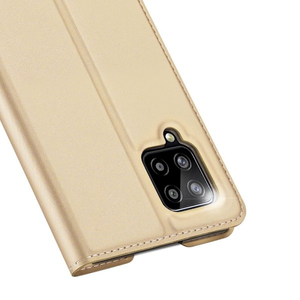 DUX DUCIS Skin Pro-deksel med flip for Samsung Galaxy A42 5G Gold