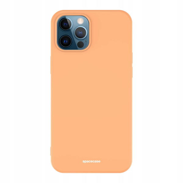 Spacecase Silikonfodral För Iphone 12 Pro Max Orange
