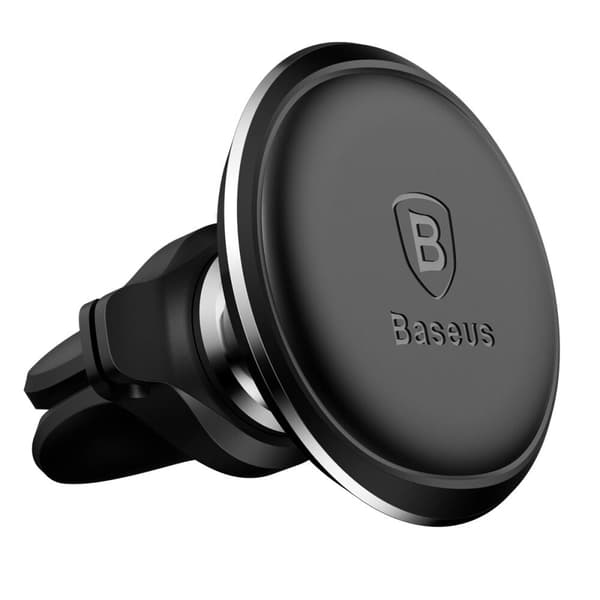 BASEUS MAGNETISK BILTELEFONHOLDER TIL LUFTUDLUFTNING, SORT