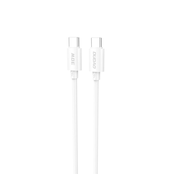 DUDAO L4C USB-C / USB-C KABEL 30W 1,2M - HVID