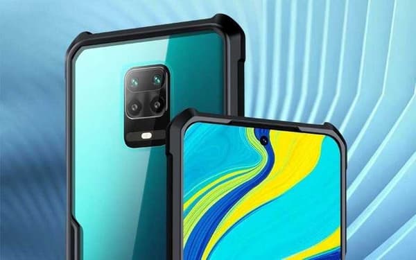 Spacecase Case Cover För Xiaomi Note 9S 9 Pro Black