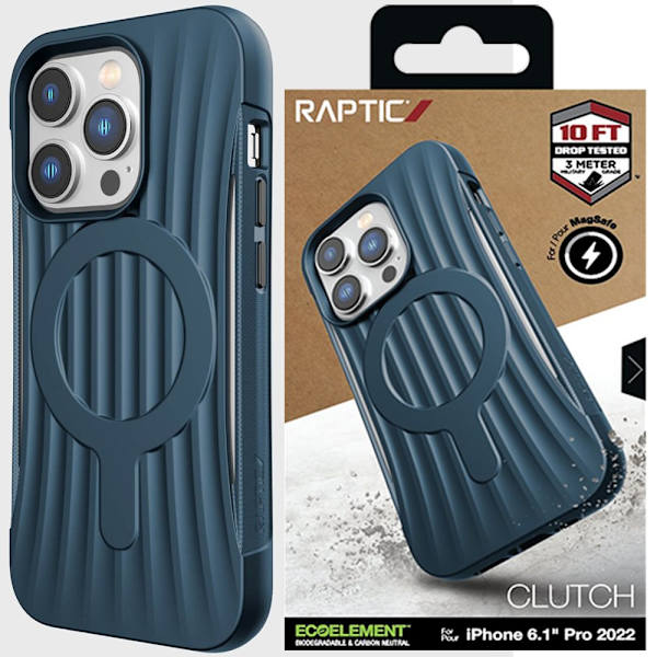 RAPTIC X-DORIA CASE MED MAGSAFE TIL IPHONE 14 PRO MAX BLUE