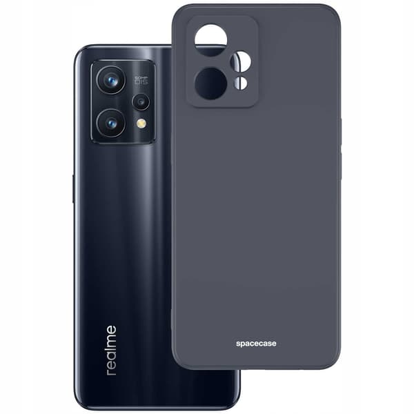 Spacecase Silikonecase För Realme 9 4G 9 Pro+ Svart