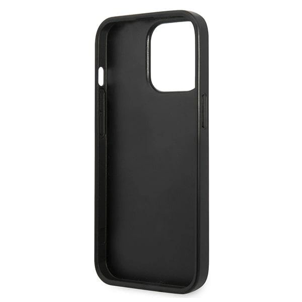 KARL LAGERFELD MONOGRAM PLAQUE COVER TIL IPHONE 13 PRO / IPHONE 13 - SORT