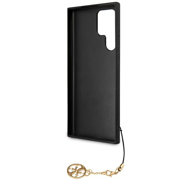 Guess GUHCS23LGF4GGR S23 Ultra S918 veske - grå hard veske 4G Charms Collection