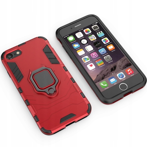 Spacecase X-Ring Fodral För Iphone 7 8 Se 2020 Fodral Rött