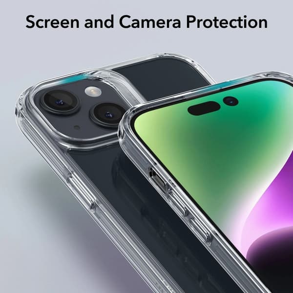 ESR ICE SHIELD ETUI TIL IPHONE 15 PLUS - GENNEMSIGTIG