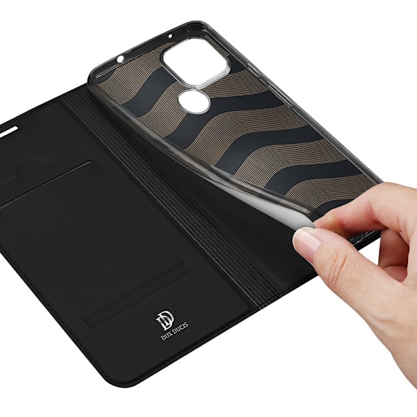 Dux Ducis Skin Pro-deksel med klaff for Google Pixel 5a svart