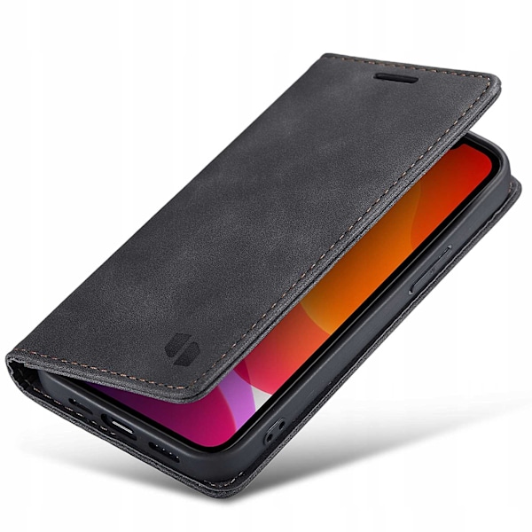 Spacecase Pålbocksväska För Iphone 12 Pro Max Svart Skydd