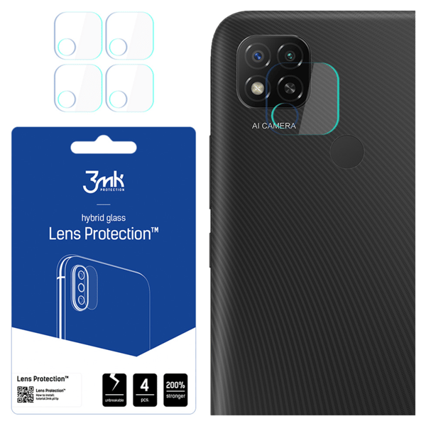 XIAOMI POCO C3 - 3MK LINSEBESKYTTELSE