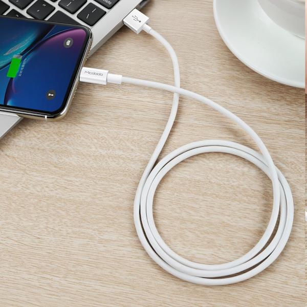 MCDODO LADDARE LIGHTNING USB-KABEL FÖR IPHONE X XS XR 11 12 13 14 PRO 1M
