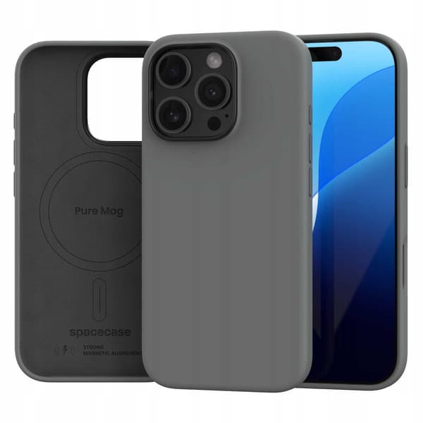 Spacecase Case Cover Till Iphone 16 Pro Pure Mag Grey