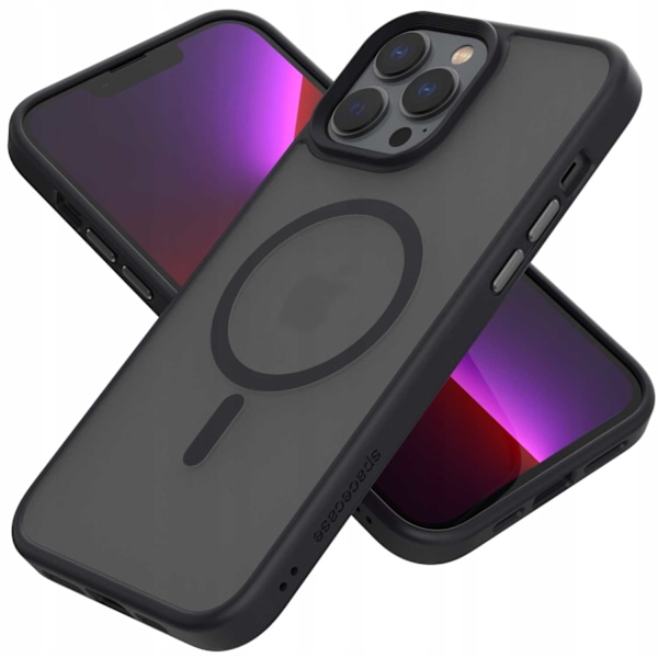 Spacecase Hybrid Case För Iphone 13 Pro Max Black