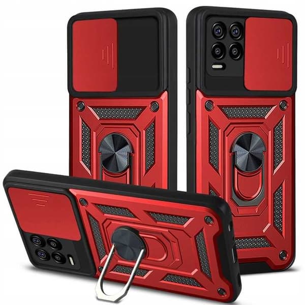 Spacecase Case Cover För Realme 8 8 Pro Röd