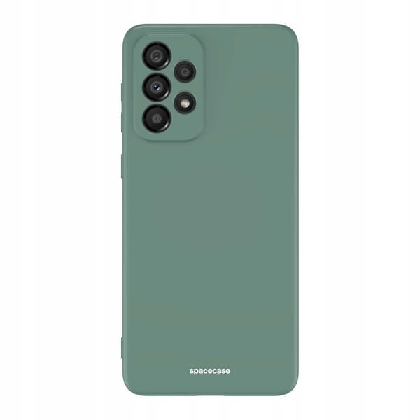 Spacecase Silikonfodral För Samsung Galaxy A33 5G Mörkgrön