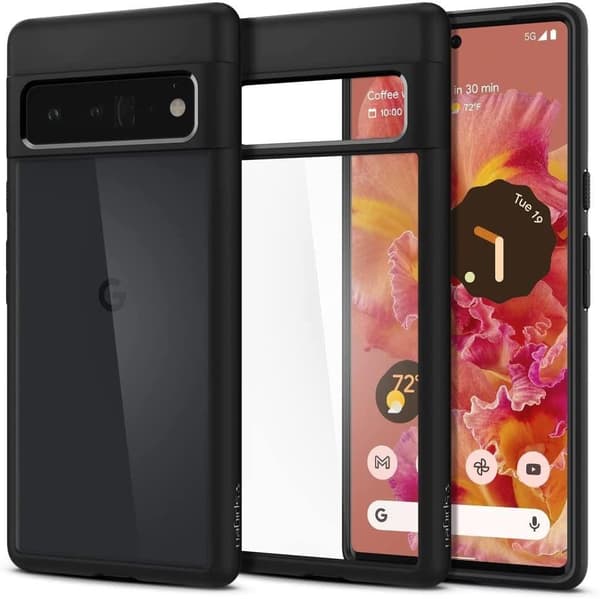 SPIGEN ULTRA HYBRID GOOGLE PIXEL 6 PRO MATT SVART