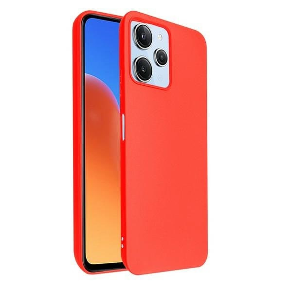Beline Candy Case Xiaomi Redmi 12 röd/röd