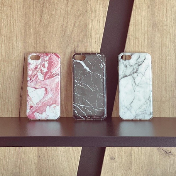 Wozinsky Marble gel-deksel marmordeksel iPhone 11 Pro svart