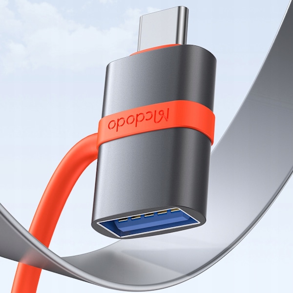 MCDODO ADAPTER ADAPTER USB-A 3.0 TILL USB-C TILL USB TYP C 3A 5GBPS OTG