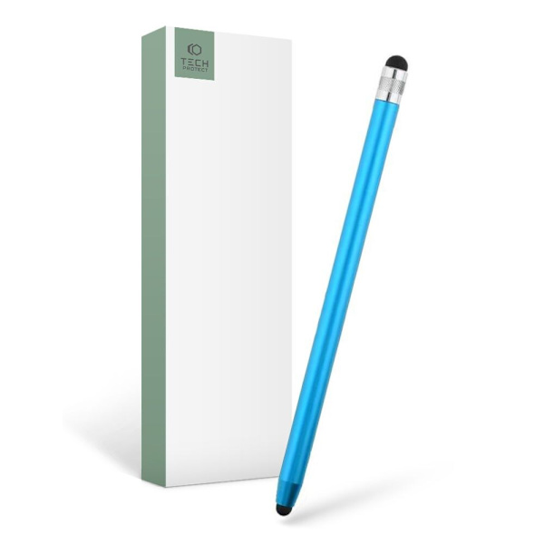 TECH-PROTECT TOUCH STYLUS PENN LYS BLÅ