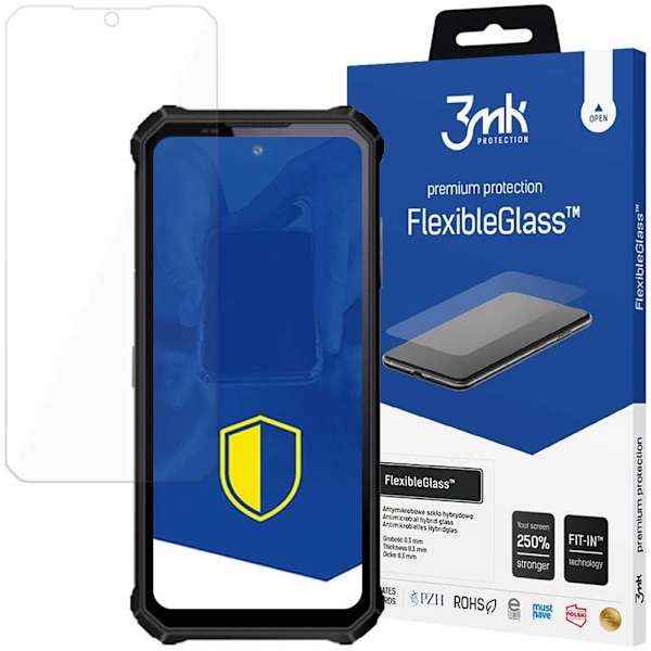 3MK FLEXIBLEGLASS HYBRIDGLAS TIL OUKITEL WP19