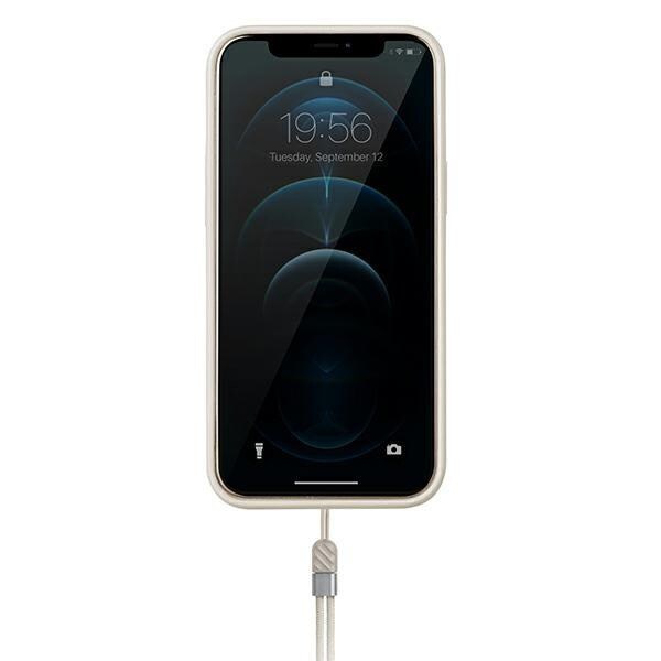 UNIQ Heldro-deksel iPhone 12/12 Pro 6.1 beige camo/elfenben camo Antimikrobiell