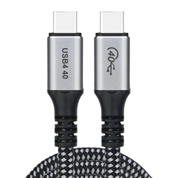 Choetech XCC-1040 USB-C - USB-C-kabel 240W 8K 60Hz 1,2m - svart