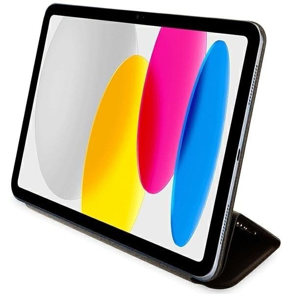 Guess GUFC11PS4SGW-deksel til iPad 10.9 - Brun 4G Stripe Allover