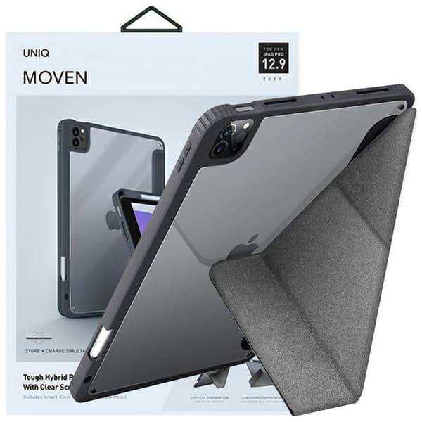 UNIQ MOVEN ETUI TIL IPAD PRO 12.9'' (2021) - GRÅ