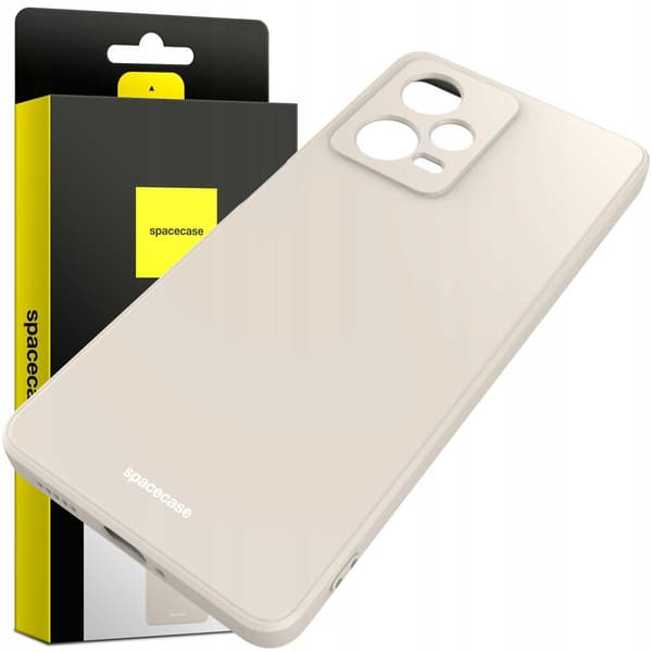 Spacecase Silikonfodral För Xiaomi Redmi Note 12 Pro 5G Bone