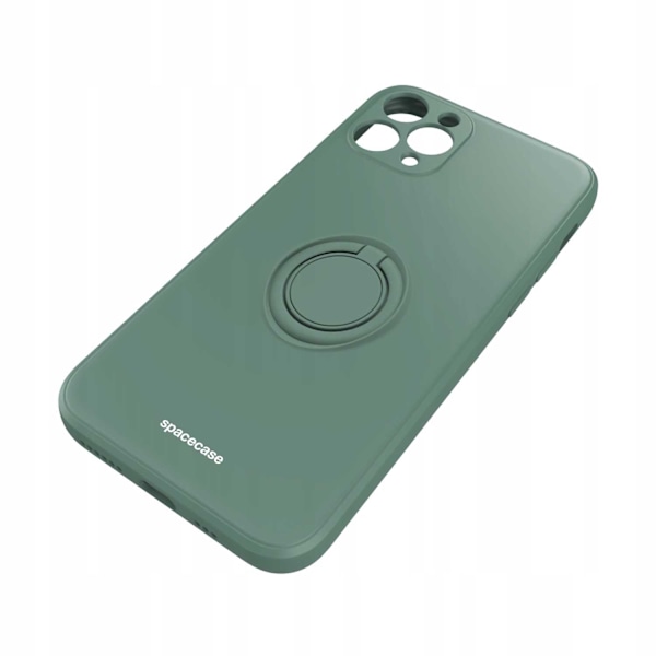 Spacecase Fodral Silikonskydd För Iphone 11 Pro Max Mörkgrön