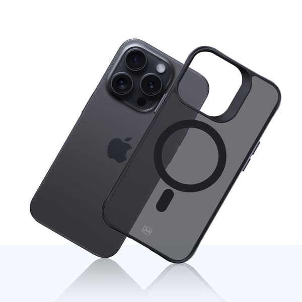 APPLE IPHONE 15 PRO - 3MK SMOKE MAGCASE