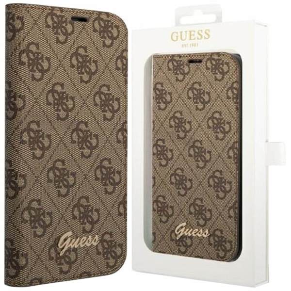 Gjett GUBKP14SHG4SHW iPhone 14 6.1 brun/brun bok 4G vintage gulllogo