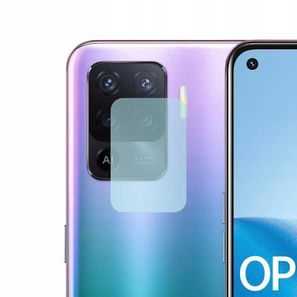 Rymdfodral Härdat Glas För Oppo Reno 5 Lite Kamera Linsskydd