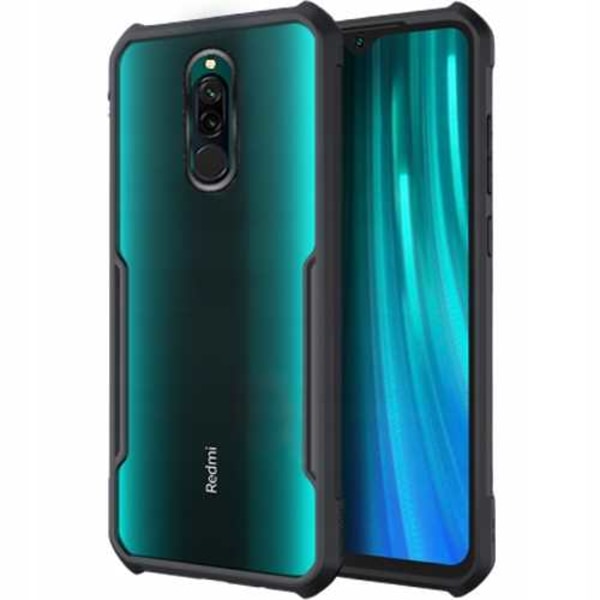 Spacecase Case Cover Till Xiaomi Redmi 8 8A Telefon Svart