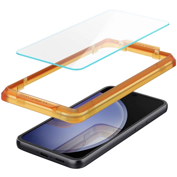 SPIGEN ALM GLAS.TR HÆRDET GLAS TIL SAMSUNG GALAXY S23 FE - 2 STK.