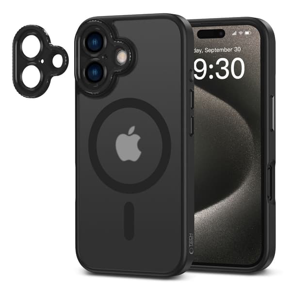 TECH-PROTECT MAGCAM MAGSAFE IPHONE 16 MAT SORT