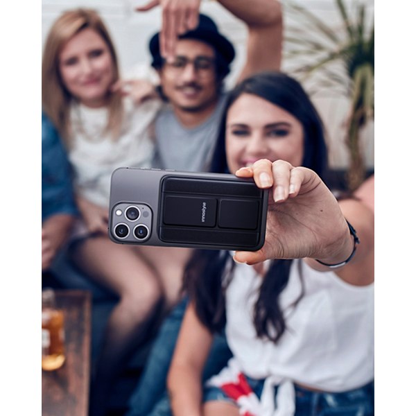 INNOSTYLE POWERMAG 2IN1 SNABB INDUKTION POWERBANK FÖR MAGSAFE 10000MAH STATIV SVART