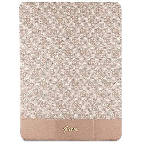 Guess GUCCP12PS4SGP-deksel til iPad Pro 12.9 - Rosa 4G Stripe Allover