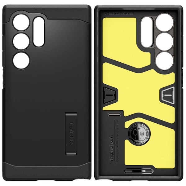SPIGEN TOUGH ARMOR ETUI TIL SAMSUNG GALAXY S24 ULTRA - SORT