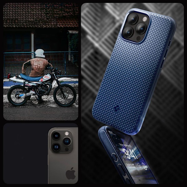 SPIGEN MAG ARMOR MAGSAFE IPHONE 15 PRO MAX NAVY BLUE
