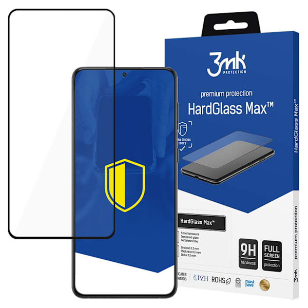 SAMSUNG GALAXY S22+ 5G SORT - 3MK HARDGLASS MAX