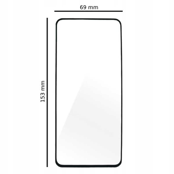 Spacecase 5D Härdat Glas För Realme 7 Pro 8 8 Pro Skyddsskärm
