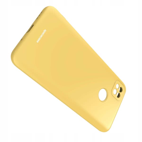 Spacecase Silikonfodral För Xiaomi Redmi 9C Yellow