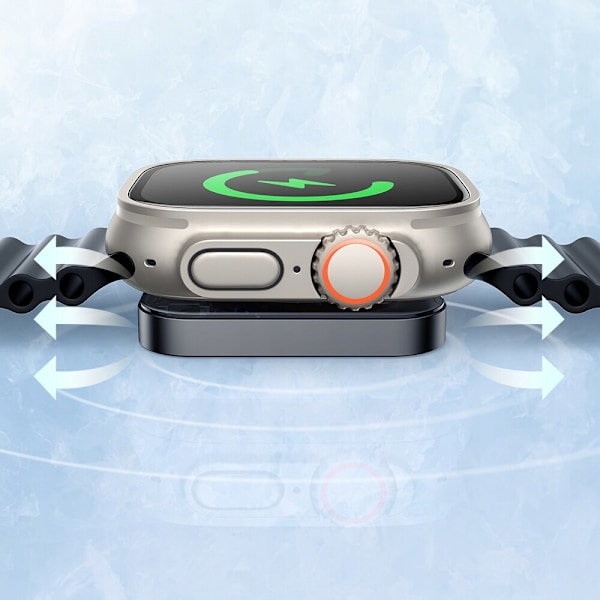 Mcdodo induksjonslader, for Apple Watch 5 6 7 8, svart