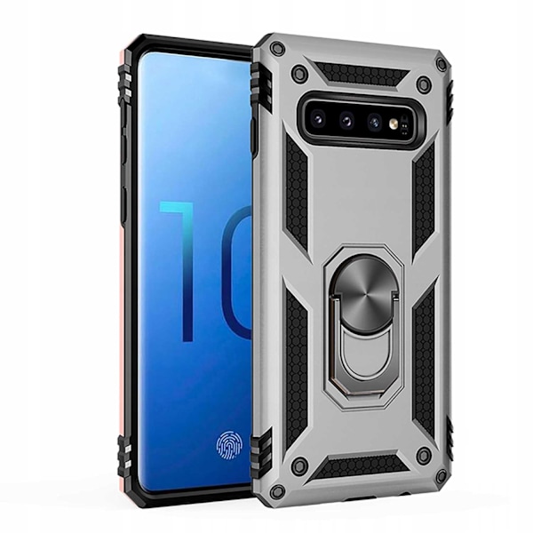 Spacecase Case Cover Till Samsung Galaxy S10+ Ring Nx Silver